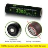 18650 Button Top Batteries With Charger & Storage Case (18650-Kitbt)