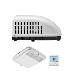 RV Air Conditioner, 13500 BTU Non-Ducted Rooftop RV AC Unit, 65 dB Quiet Design, Including Air Distribution Box