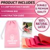 Loop Resistance Band Set Of 5 For Women With Carry Bag