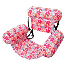 Inflatable Pool Float for Adult Inflatable Hammock Floating Lounge Chair for Party Summer Water Beach Lake Fun (Option: 1Pc_Flower)