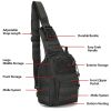 Edc Shoulder Bag - Tactical Chest Sling Bag (5 Liter)